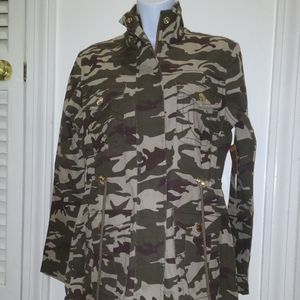 True Religion Camo Army Jacket